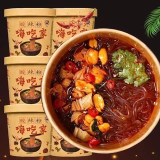 🌶️ซวงล่าเฟิน วุ่นเส้นเหนียวนุ่ม เปรี้ยวๆ เผ็ดๆ อร่อย 120g海吃家