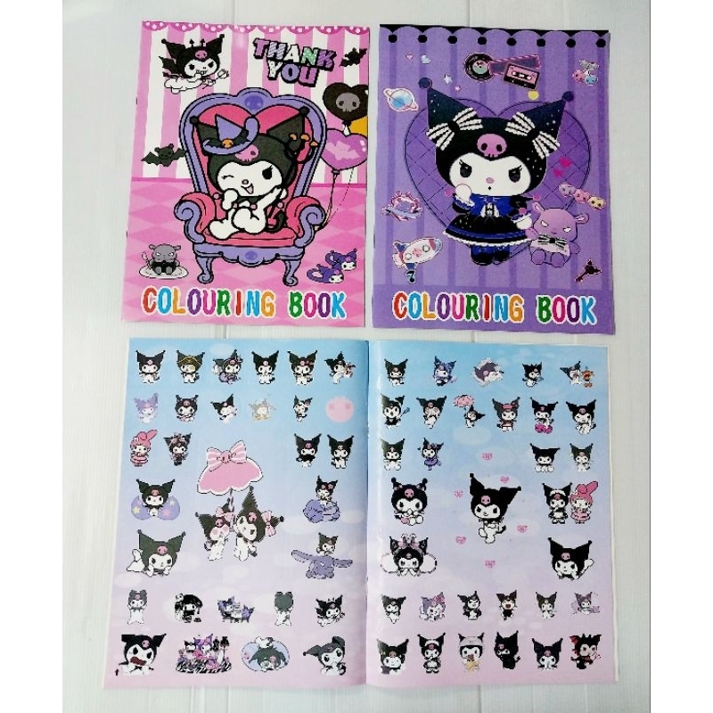 สมุดระบายสี ลายการ์ตูน พร้อมสติกเกอร์ตกแต่ง - รูปที่ 4