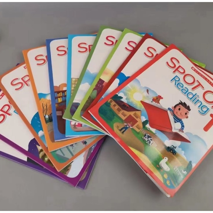 หนังสือ Scholastic Spot on Reading 10 เล่ม แบบฝึกหัดสำหรับฝึกอ่าน จับใจความสำคัญ Excercise Book/ Workbook
