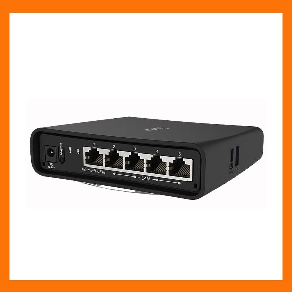 Mikrotik hAP ac 2[ hAP ac² ] (RBD52G-5HacD2HnD-TC) MikroTik ไมโครติกเร้าเตอร์  [ มือสอง ไม่มีกล่องนะ