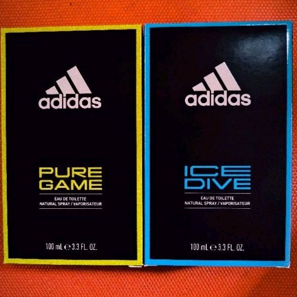 น้ำหอมแท้ADIDAS ice dive/Adidas Team Force/Adidas Pure Game/Adidas Dynamic Pulse for Men EDT 100ml