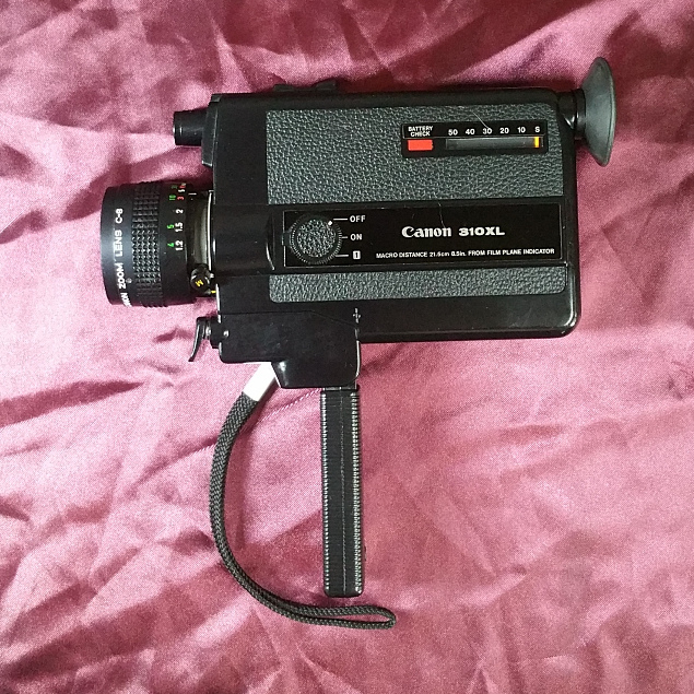 Vintage 1975 Canon 310XL Super 8 Movie Camera f1.0/8.5-25.5mm / 1:10 Macro รับประกันพระตรงตามรูป ส่ง