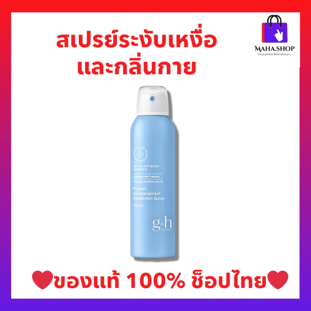 สเปรย์ระงับเหงื่อและกลิ่นกาย จีแอนด์เอช โพรเท็คท์ Amway G&H (ของแท้💯 จากช็อป) 🛒พร้อมส่ง