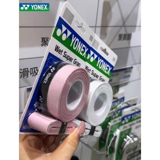 🆕️(พร้อมส่ง) YONEX รุ่น AC994CR (แพ็ค 3+1 ชิ้น) WET SUPER GRIP กริ๊ปพันด้ามลายซากุระ สินค้ารับประกันของแท้ 100%