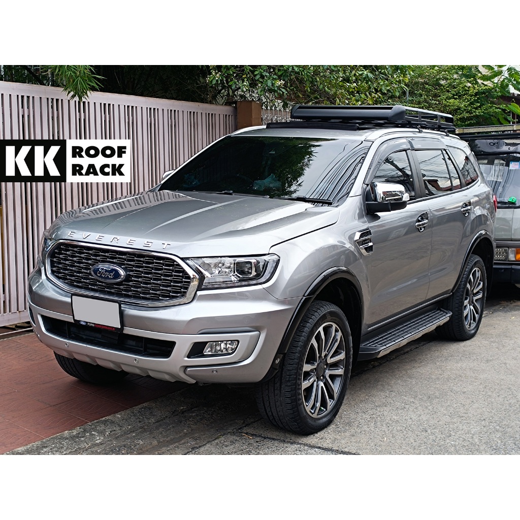 แร็คหลังคา สำหรับ Ford Everest 2015-2021 ของใหม่ ไม่เจาะหลังคา