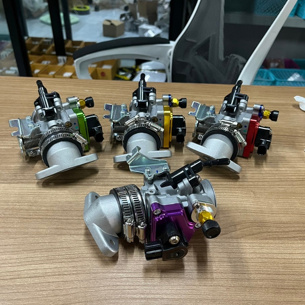 เลือนลิ้นเร่งCB150 ใส่รถS4 S5 S6 ขนาดใบ28 30 32