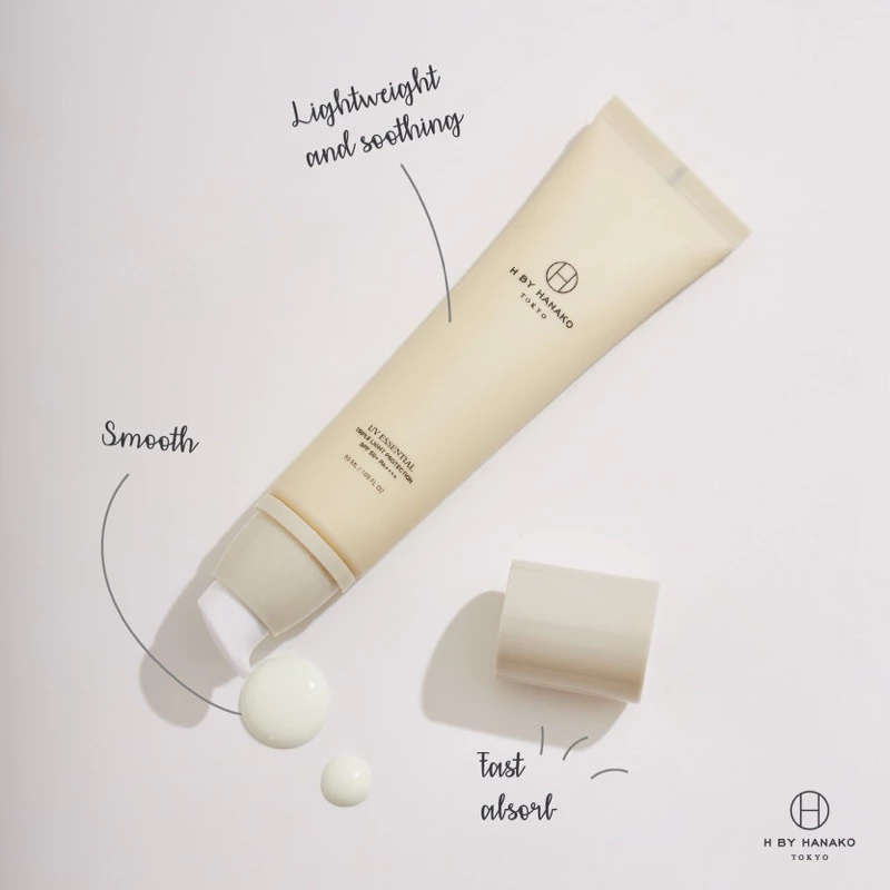 [1 แถม 3 จัดโปร ] ครีมกันแดด H by hanako Tokyo UV essence SPF50+/PA++++ สินค้าหมดอายุ 08/2026