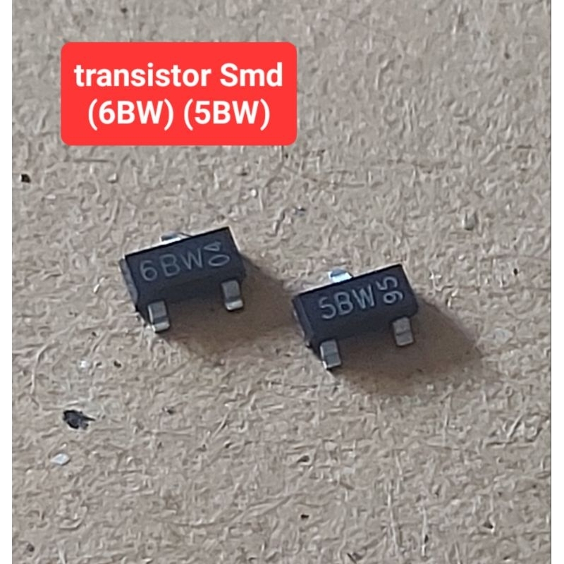 BC807 (5BW) / BC817 (6BW) 500ma/45Volt (ห่อละ10ตัว)(ราคาห่อละ)