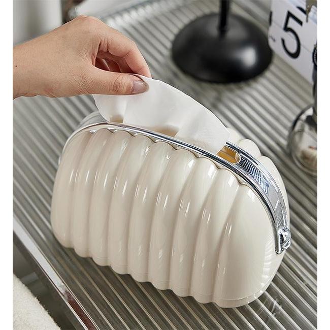 home_sickกล่องทิชชู่ สไตล์เรียบหรู กล่องใส่ทิชชู่ ที่ใส่ทิชชู่ กล่องทิชชู่มินิมอล 1155