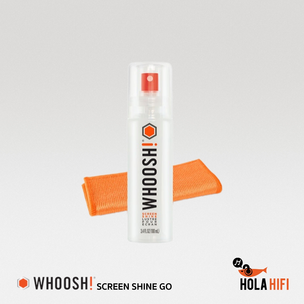 WHOOSH! SCREEN SHINE GO XL + ผ้าไมโครไฟเบอร์ น้ำยาทำความสะอาด มือถือ แท็บเล็ต หน้าจอ ของแท้ พร้อมส่ง