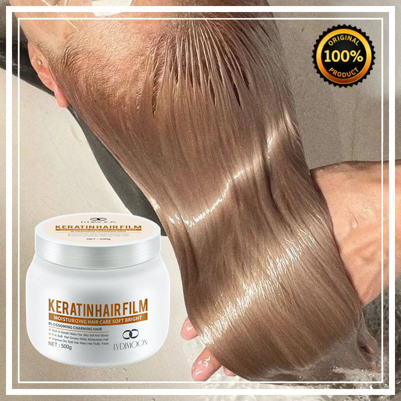 เคราตินมาส์กผม บำรุงรากผม ทรีทเม้นท์บํารุงผมเคราติน 500g ทรีทเม้นท์ เชื่อมแกนผม บำรุงผม ครีมนวดผม ตัวบูสแกนผม กู้ผมเสีย