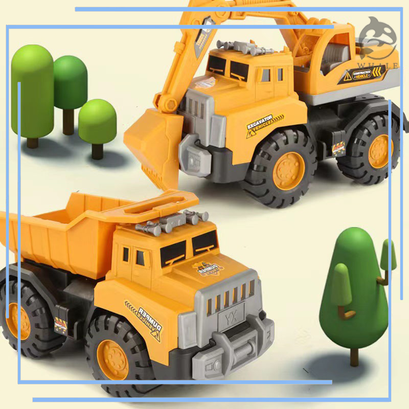 ของเล่นรถก่อสร้าง ขนาดใหญ่วัสดุมีคุณภาพสวยแข็งแรงทนทาน มีสินค้าพร้อมจัดส่ง