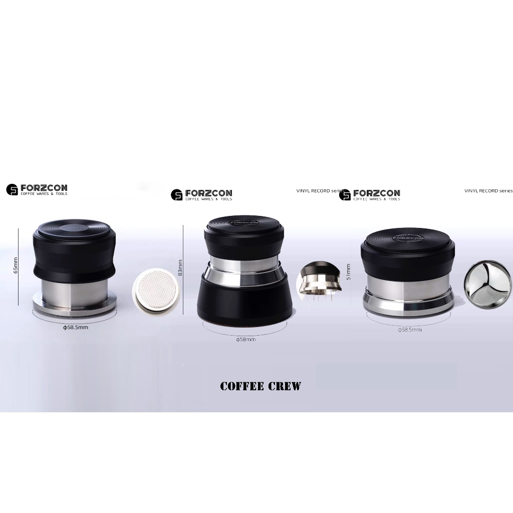 FORZCON 58 NEEDLE DISTRIBUTOR ,TAMPER,DISTRIBUTOR เข็มเกลียกาแฟ แทมป์เปอร์ และ ที่เกลียกาแฟ