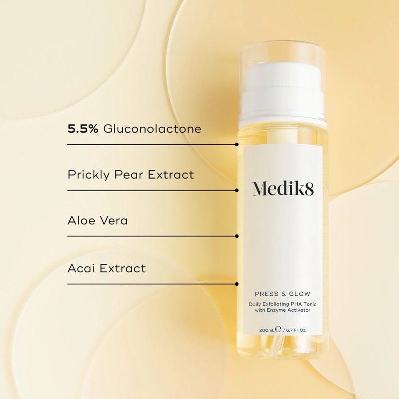 Medik8 Press & Glow 200ml ราคา ถูกที่สุด ดีลบีเคเค แกลเลอรีภาพที่ 3
