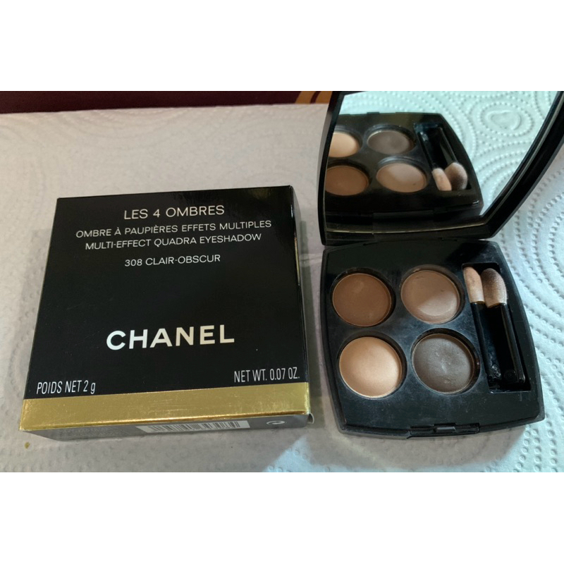 Chanel Les 4 Ombres Multi-Effect Quadra Eyeshadow Palette # 308 Clair Obscur