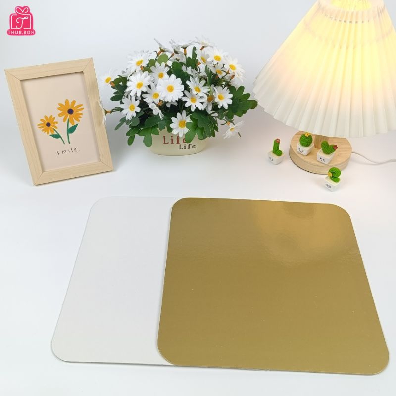 ฐานรองเค้ก 3 ปอนด์ หนา 900 แกรม (10ใบ/แพ็ค) - รูปที่ 7