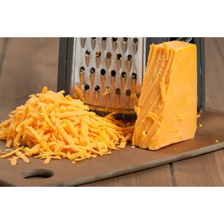 Cheddar เชดด้าชีสเยิ้มๆ (ขูด) 1 กิโลกรัม*ถุงใส*