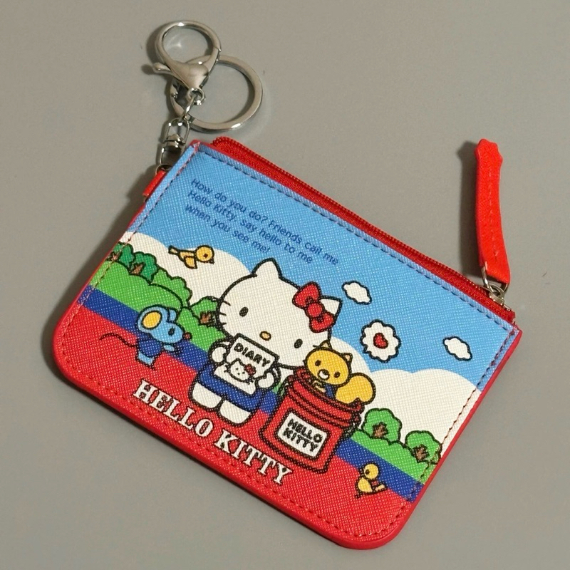 ❤️ กระเป๋าใส่บัตร Hello Kitty คิตตี้ น่ารัก ที่ใส่บัตร พวงกุญแจ กระเป๋าตังค์ พวงกุญแจห้อยกระเป๋า 04036