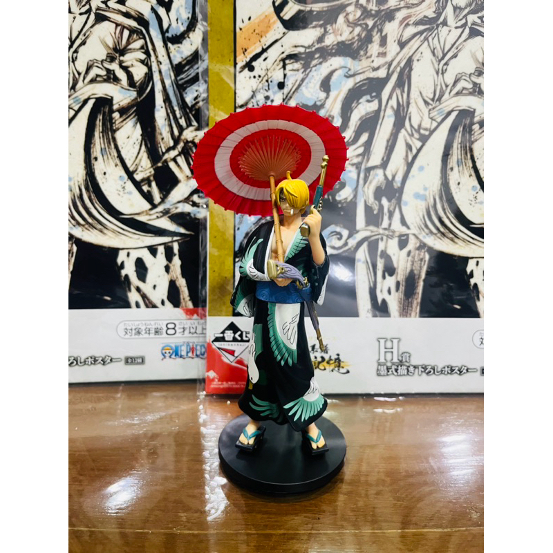 (Styling) แท้100% ซันจิ กิโมโน Sanji kimono สไตลิ่ง ฟิกเกอร์ โมเดล วันพีช Figure Model One piece