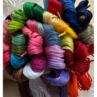 ไหมปัก เบอร์ 25 ชุด 50 สี 100 สี