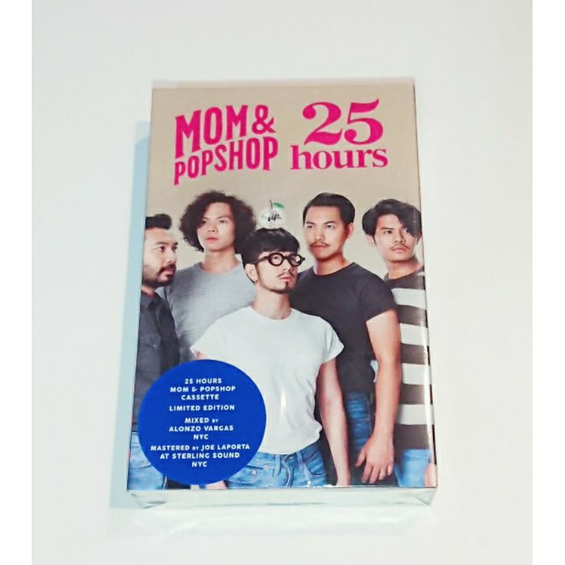 เทป​เพลง​ Cassette​ Tape​ เทป​คา​สเซ็ท​ วง 25 Hours​ : Mom & Popshop (ซีล)​