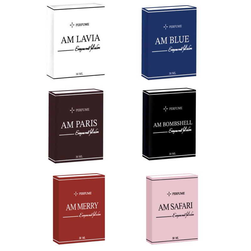 น้ำหอม AM LAVIA & AM BLUE&AM PARIS & AM BOMBSHELL