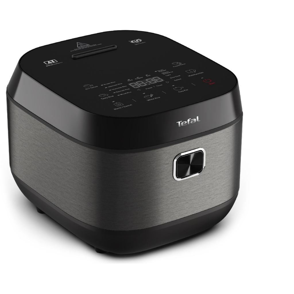 TEFAL หม้อหุงข้าว Delirice Plus รุ่น RK776B66 ขนาด 1.8 ลิตร กำลังไฟ 750 วัตต์ หม้อทรงกลมหนาพิเศษ 4 มม. รับประกัน 2 ปี