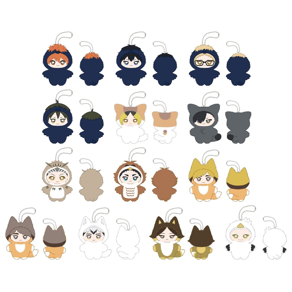 ( พร้อมส่ง) HAIKYUU!! Chimike mascot นุยไฮคิว ของแท้