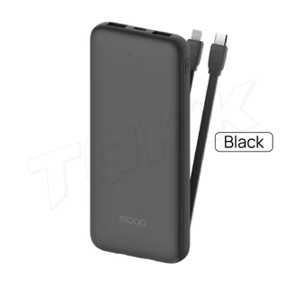[ใช้โค้ด ลดเหลือ169บ.] Eloop E33 / E33 Line / E34 แบตสำรอง 10000mAh 20000mAh Powerbank สายชาร์จในตัว