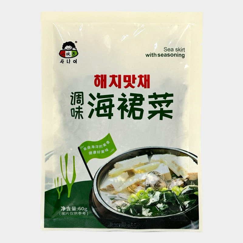 ซุปกึ่งสำเร็จรูป ซุปมิโสะ สาหร่าย แค่เติมน้ำร้อน ก็อร่อยได้ พร้อมส่ง小伙子海裙菜60g