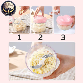 เครื่องสับกระเทียม เครื่องปั่นพริก ครื่องสับกระเทียม 500ML/170ML ปั่นหมู เครื่องบดเนื้อ เครื่องปั่นอาหาร ที่สับกระเทียม