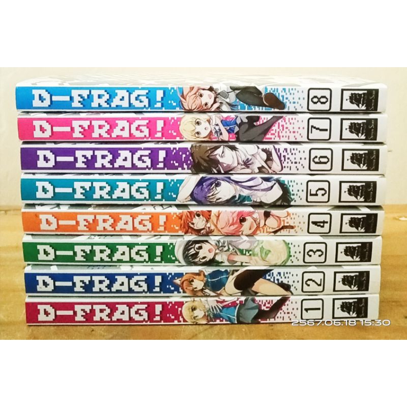 D- FRAG!  1-8  (ฉบับภาษาอังกฤษ) ขายแยกเล่ม //หนังสือการ์ตูนมือสอง