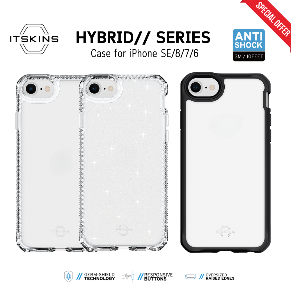 ITSKINS HYBRID // Series Case เคสกันกระแทก สำหรับ iPhone SE I 8 I 7 I 6s I 6