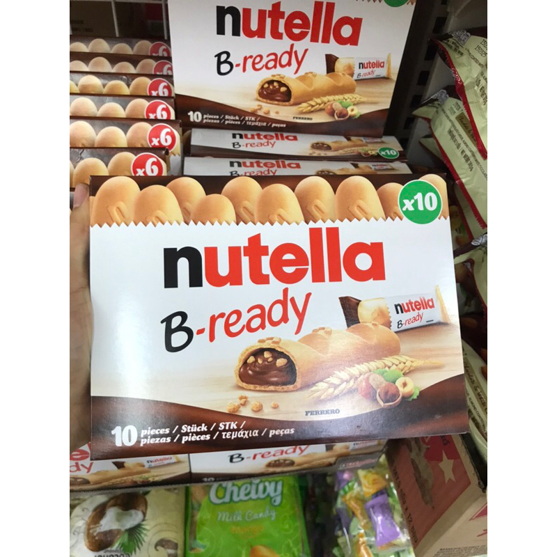 ช็อคโกแลต Nutella 10 ชิ้น ขนมนำเข้า ขนมฮิต