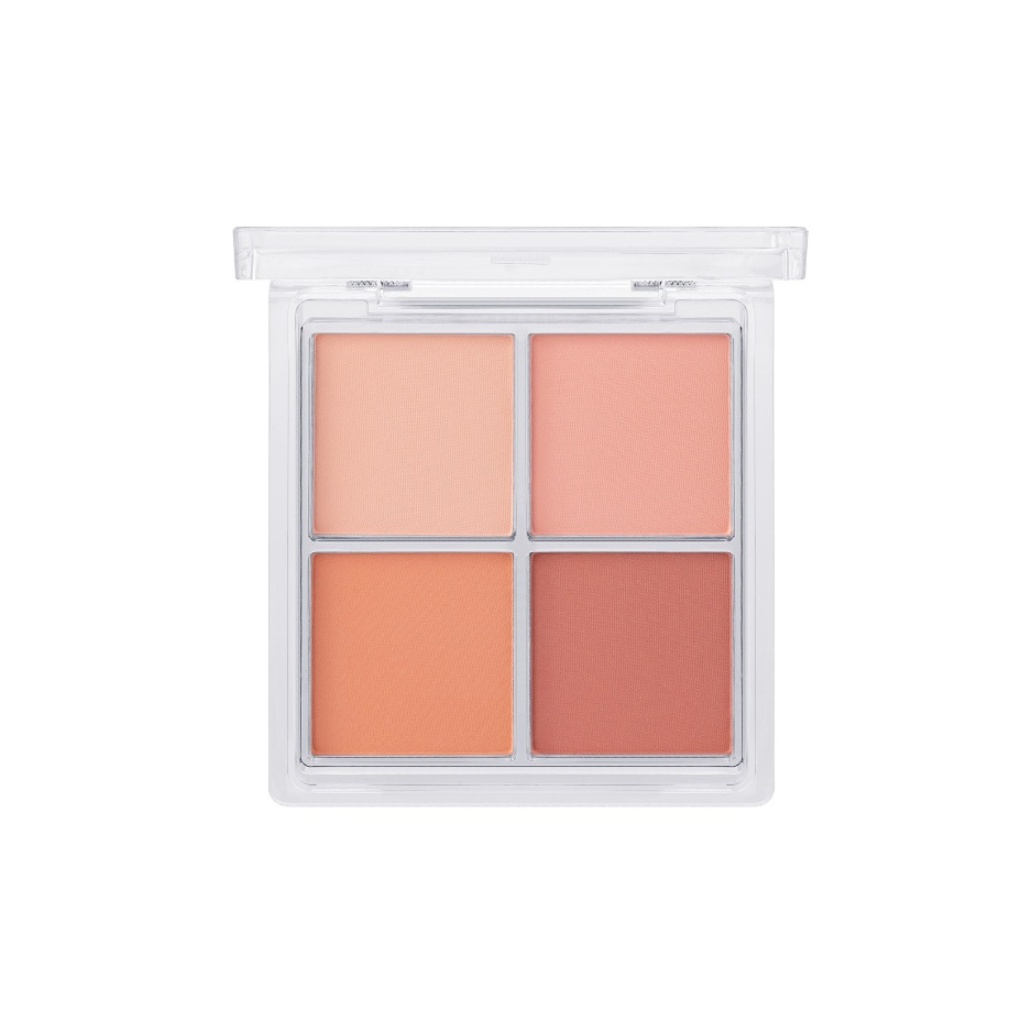 Odbo Signature 4 Shades Blusher 10g โอดีบีโอ ซิกเนเจอร์ บลัชเชอร์ OD1309 (1 ชิ้น)