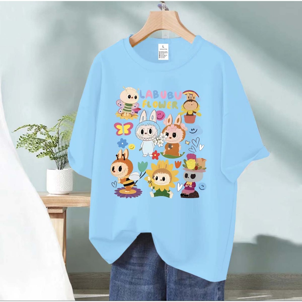 BK-983 เสื้อยืดแฟชั่น ผ้านิ่มเด้งผ้ายืดเนื้อผ้านุ่มระบายอากาศดี เสื้อแขนสั้นวินเทจทรงตรงไซส์ไม่เล็ก ใส่ได้ทั้ง ญ/ช