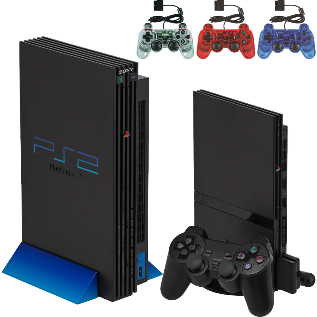 จอย PS2 หลายสีให้เลือก จอยเกมส์ ps2 มีสาย
