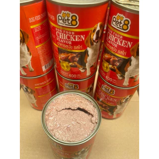 [อาหารสุนัข] Pet8 Dog Food เพ็ทเอท อาหารสุนัขกระป๋อง ขนาด 400g