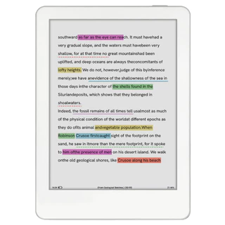 Meebook M6C eBook Reader - New 6" Color Eink (Android 11 / Micro SD Slot 1TB)