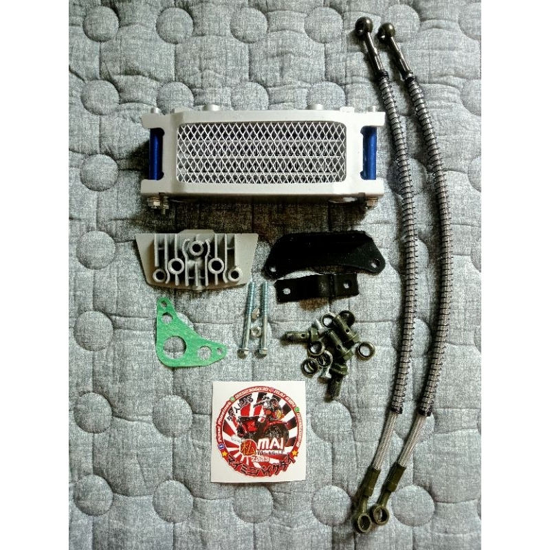 oil cooler แต่ง (สีน้ำเงินเทา) monkey gorilla baja ราคา ถูกที่สุด ดีลบีเคเค