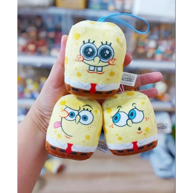 ตุ๊กตาสพันจ์บ็อบ สปอนจ์บ๊อบ สปองบ็อบ Spongebob doll งานแท้ญี่ปุ่น