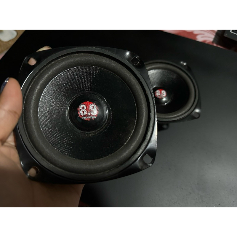 ดอกเสียงกลาง  8.9 Richter   4นิ้วราคาต่อคู่ แท้