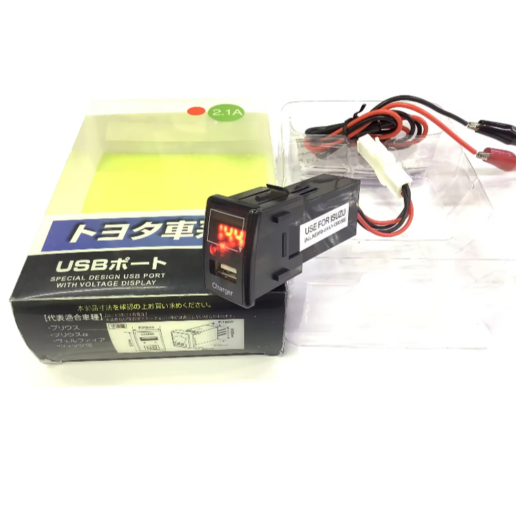 USB + วัด Volt Meter ตรงรุ่น All New Isuzu V-CROSS ปี 2012-2019 พร้อมปลั๊กตรงรุ่น พร้อมส่งจากไทย ราคา ถูกที่สุด ดีลบีเคเค แกลเลอรีภาพที่ 2