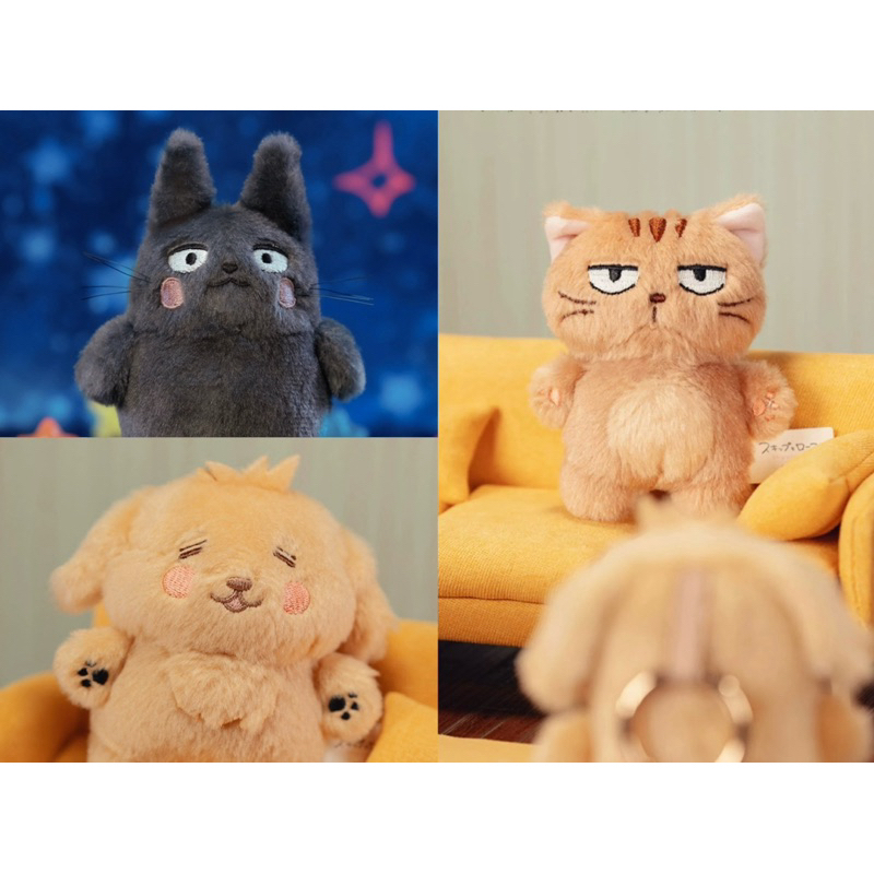 พวงกุญแจ POP MART x GONG (พร้อมส่ง !! ของใหม่ ของแท้) Skip and Loafer 10 cm (Dog & Cat)