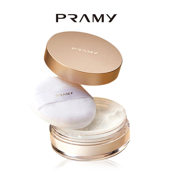 Pramy Sheer Translucent Loose Powder 8g แป้งฝุ่นโปร่งแสง บางเบา เนื้อละเอียด
