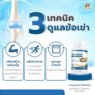 เบญจออยล์ ซีเคอร์มิน 30 แคปซูล (ดูแลข้อเข่า ข้ออักเสบ รูมาตอยด์ ลดอาการนิ้วล็อค)