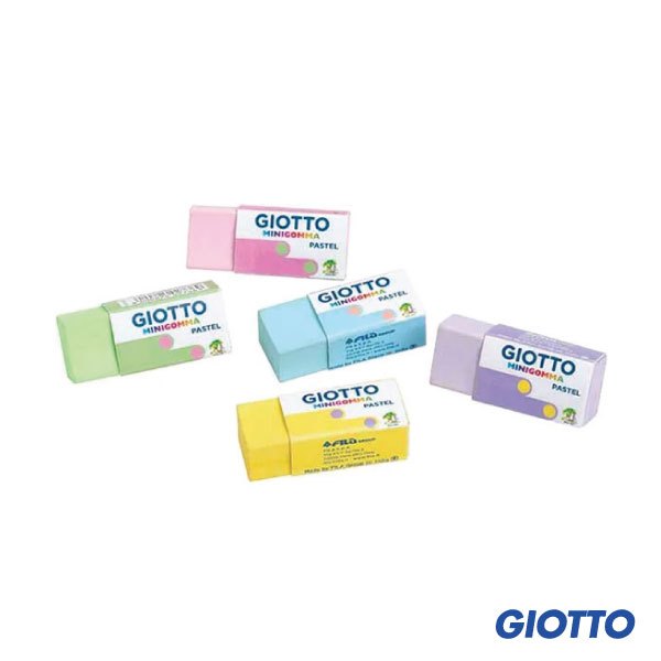 ยางลบสีพาสเทล (GIOTTO Minigomma Pastel Eraser)