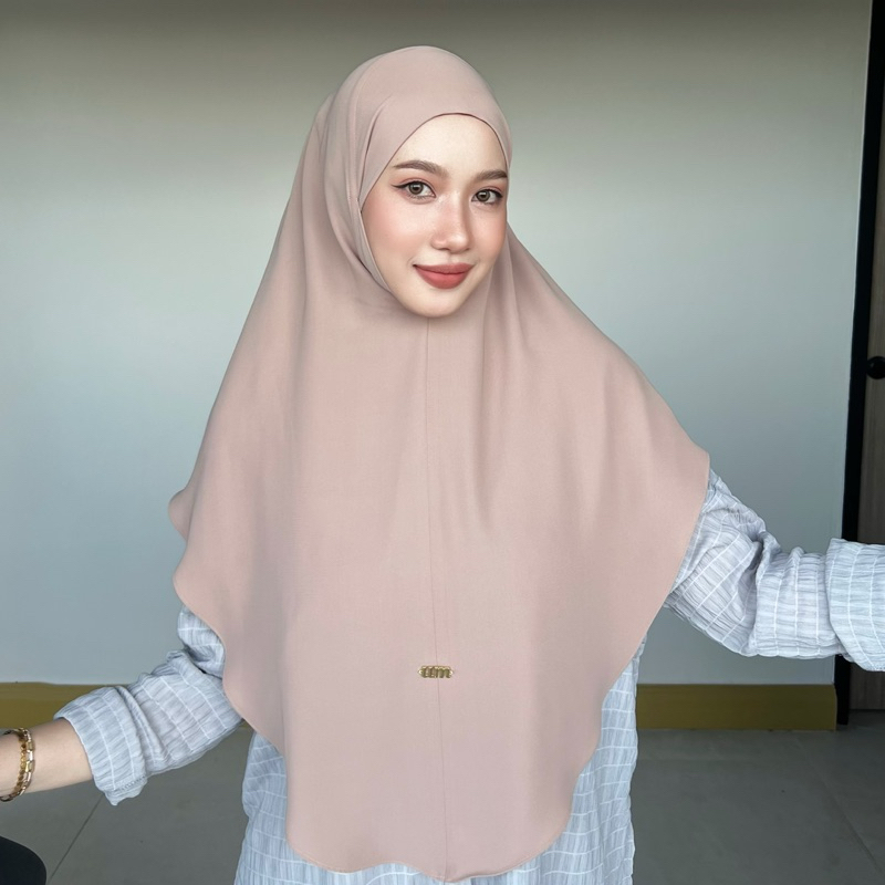 UMRORNA HIJAB ผ้าคลุมอบาย่าหน้าตุรกี(แบบสั้น)