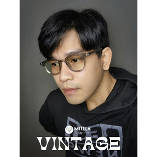 กรอบแว่นตาอะซิเตท เสริมโครงด้านใน​ 100% Acetate​ แข็งแกร็ง, ทนทาน, สีไม่ลอก​ แว่นสายตา มีบริการตัดเลนส์สายตา รุ่น​5250