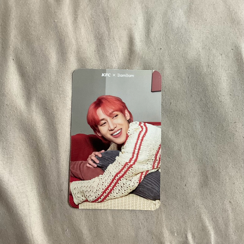การ์ดแบมแบมKFC เสื้อขาว